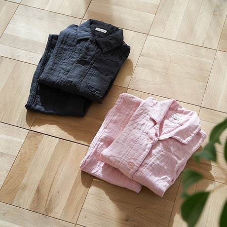 冬に快適なマシュマロワッフルガーゼライト|UCHINOの快眠パジャマ