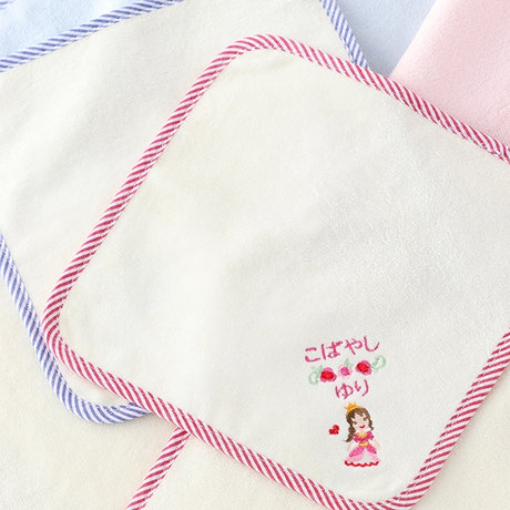 刺繍できるUCHINOのタオルハンカチ