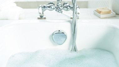 疲れを癒すバスタイム