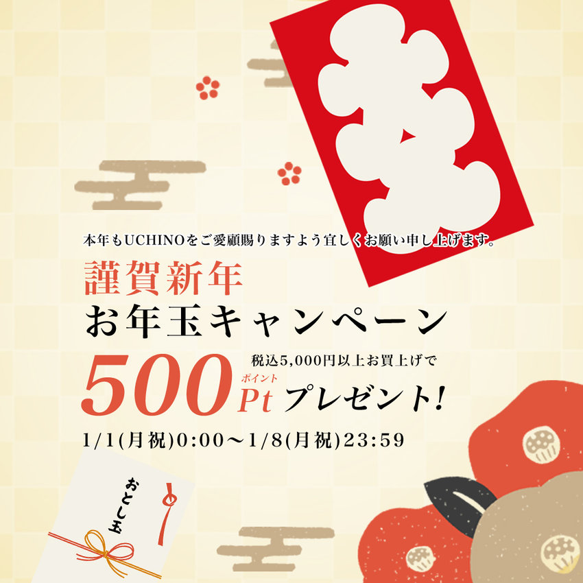 【終了】謹賀新年お年玉キャンペーン