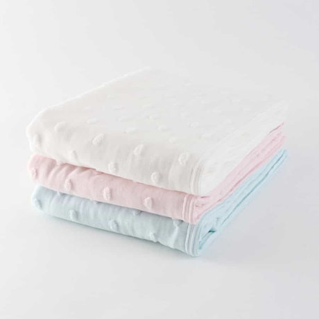 ふわふわガーゼドット スモールバスタオル|老舗高級百貨店『ル・ボン・マルシェ』に展示されたUCHINOの特許素材