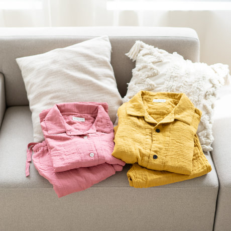 冬に快適なマシュマロワッフルガーゼライト|UCHINOの快眠パジャマ