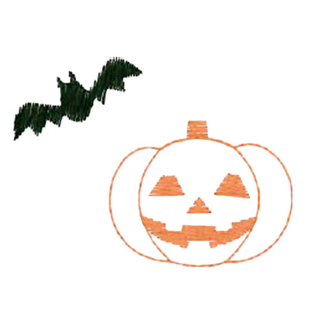 ハロウィンかぼちゃオレンジ