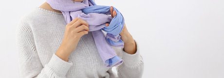 マフラーの巻き方10選-UCHINO Online Shop