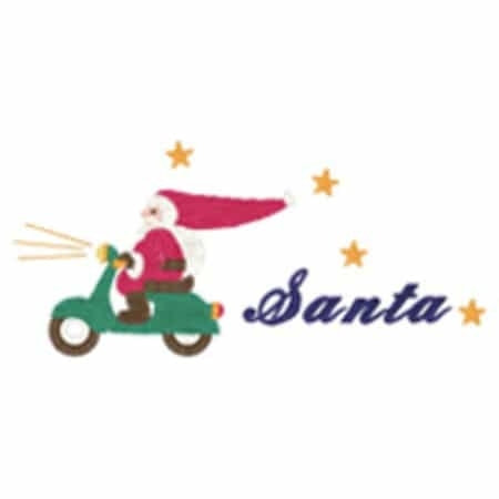 スクーターサンタ