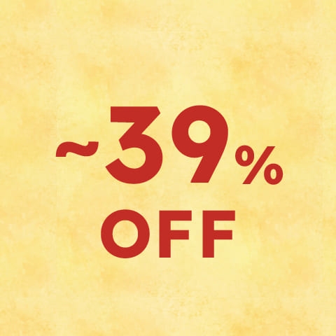 〜39%OFF