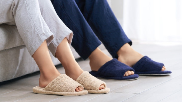 【もっと履きやすく】オープントウスリッパ「コンフォート」