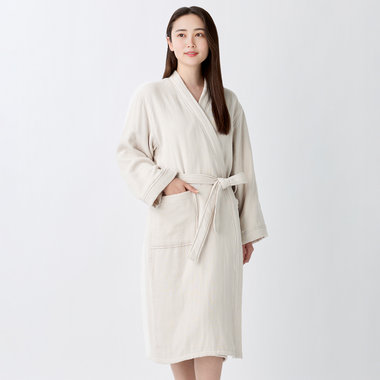 片面ガーゼローブ ユニセックス