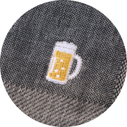 ビール刺繍のイメージ