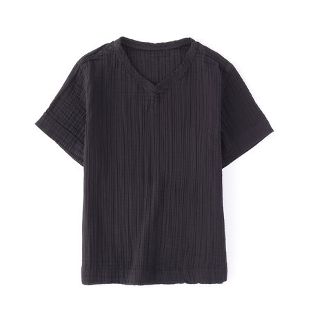 クレープガーゼベーシック半袖Tシャツ ユニセックス