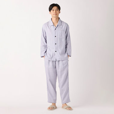 マシュマロガーゼベーシックメンズパジャマ