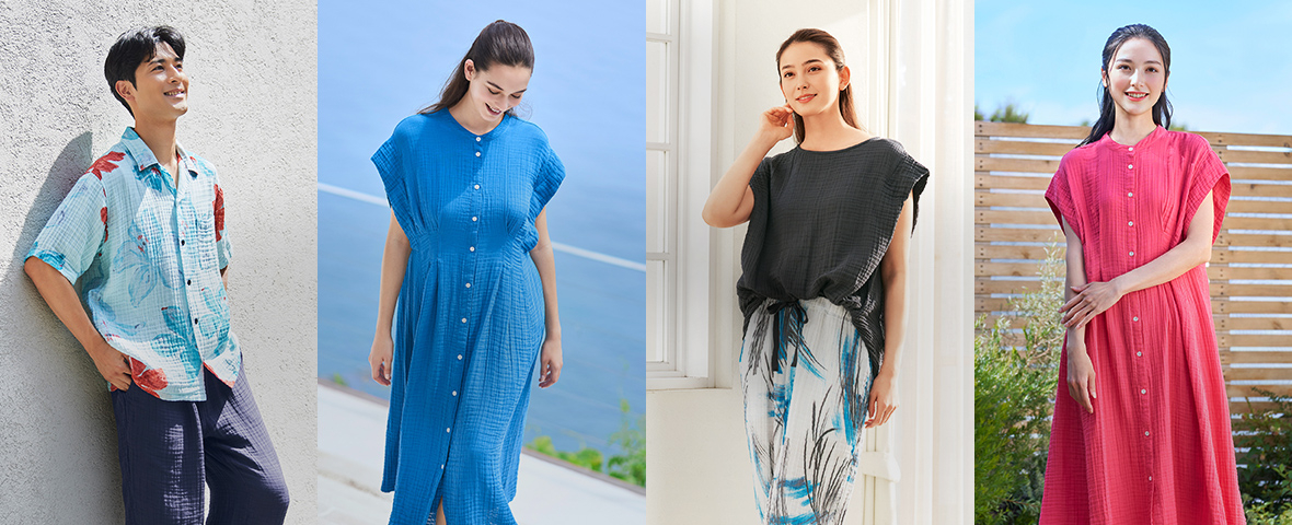 2026 SPRING/SUMMER NEW COLLECTION Crepe Gauze